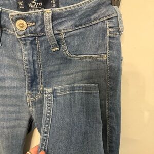 Hollister jeans 00 short women’s skinny jeans jegging medium wash stretch NEW